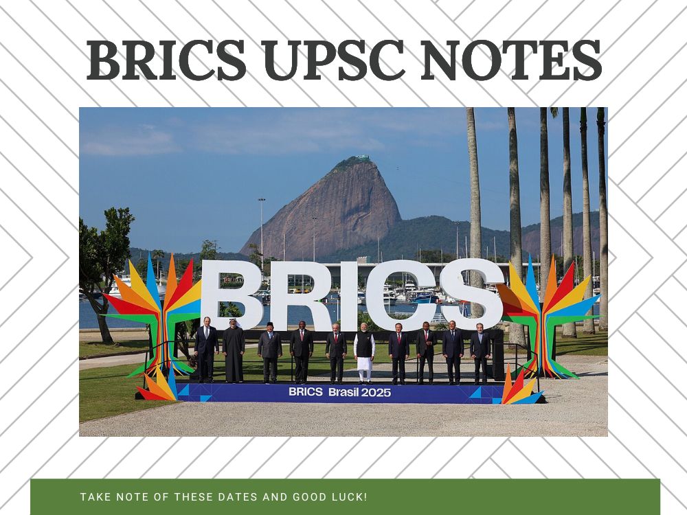 BRICS UPSC Notes 2025
