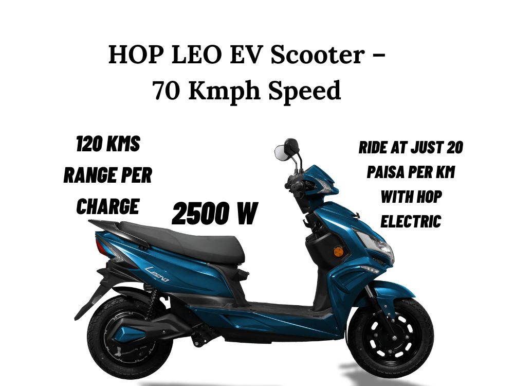 hop electric scooter battery and charging details