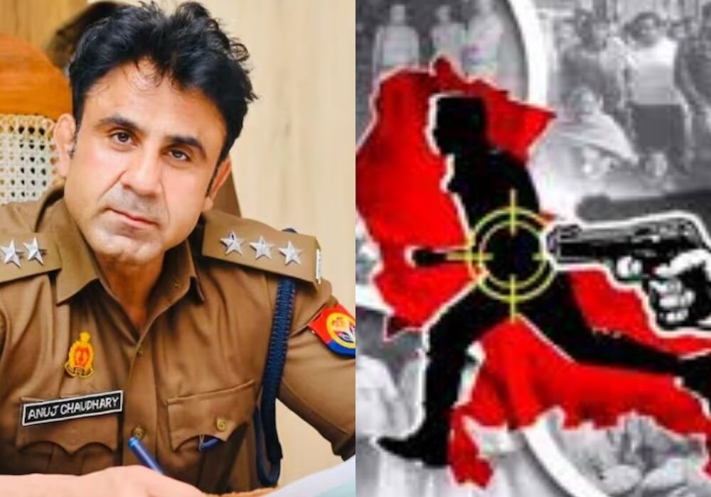 Firozabad police encounter – ASP Anuj Chaudhary escapes bullet, accused Naresh killed near Halpur underpassaudhary