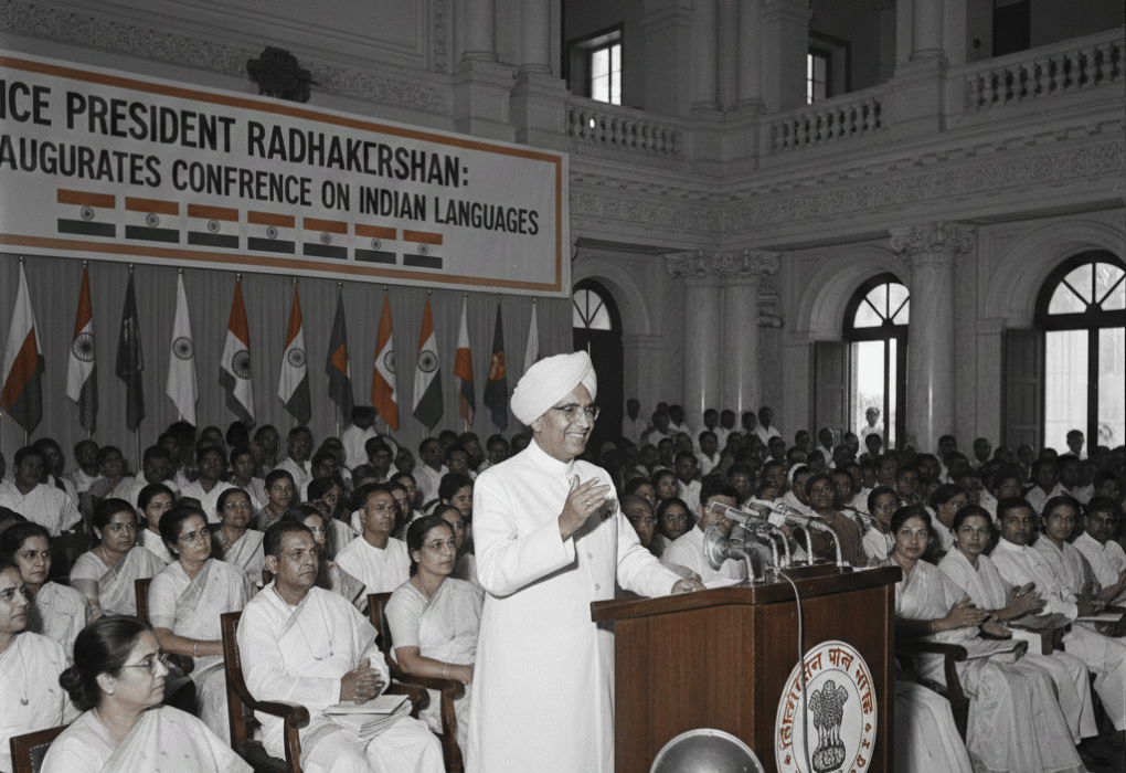 Vice President Radhakrishnan Inaugurates Conference on Indian Languages
