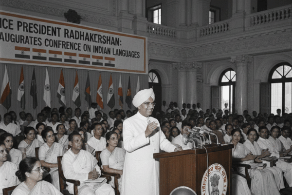 Vice President Radhakrishnan Inaugurates Conference on Indian Languages