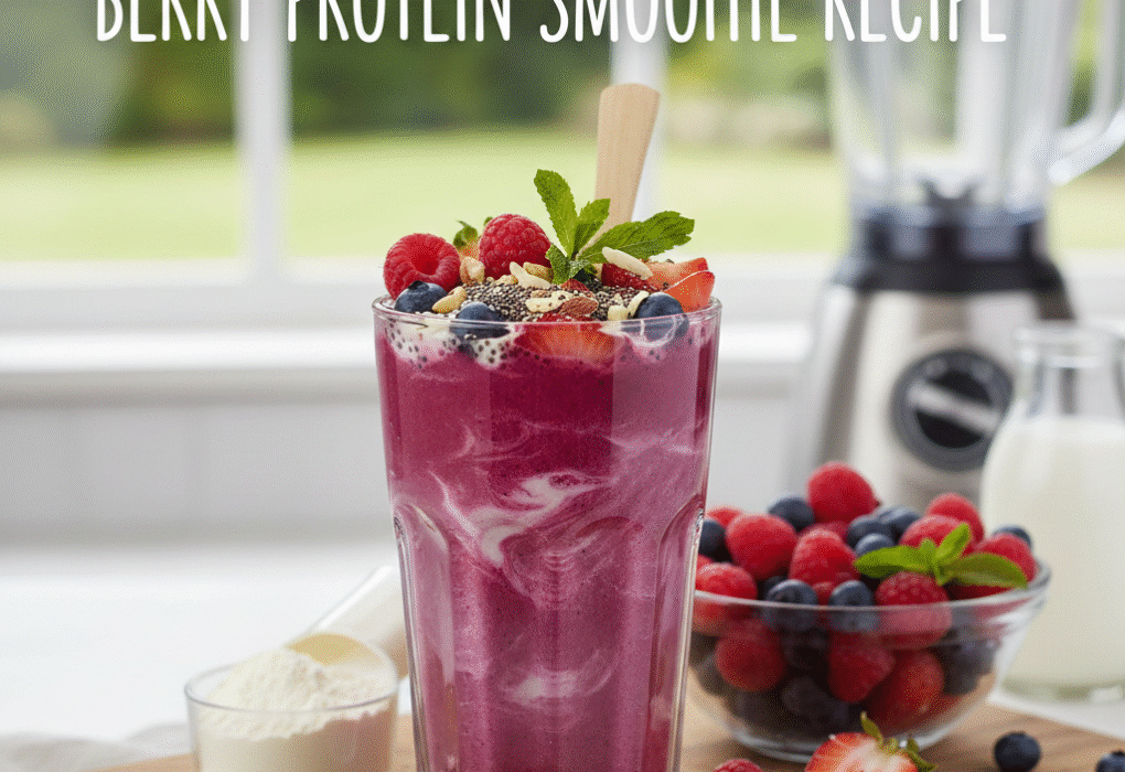 Berry Protein Smoothie Recipe