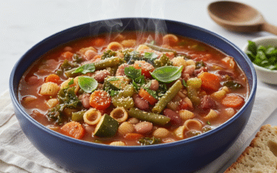 vegan minestrone soup