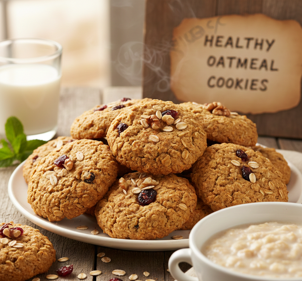 Healthy Oatmeals cookies receipe