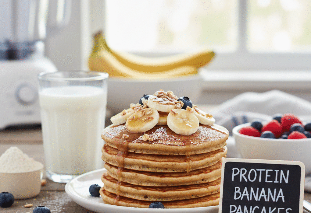 protein banana pancake