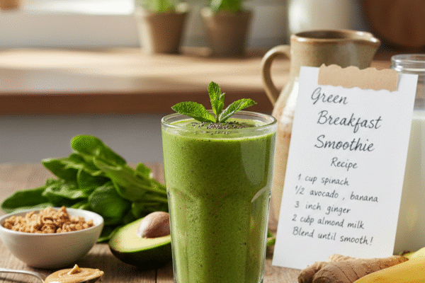Green Breakfast Smoothie