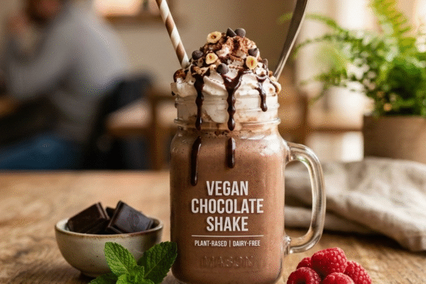 Vegan Chocolate Shake – A Delicious and Healthy Dairy-Free Treat