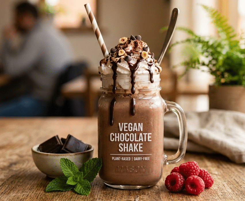 Vegan Chocolate Shake – A Delicious and Healthy Dairy-Free Treat